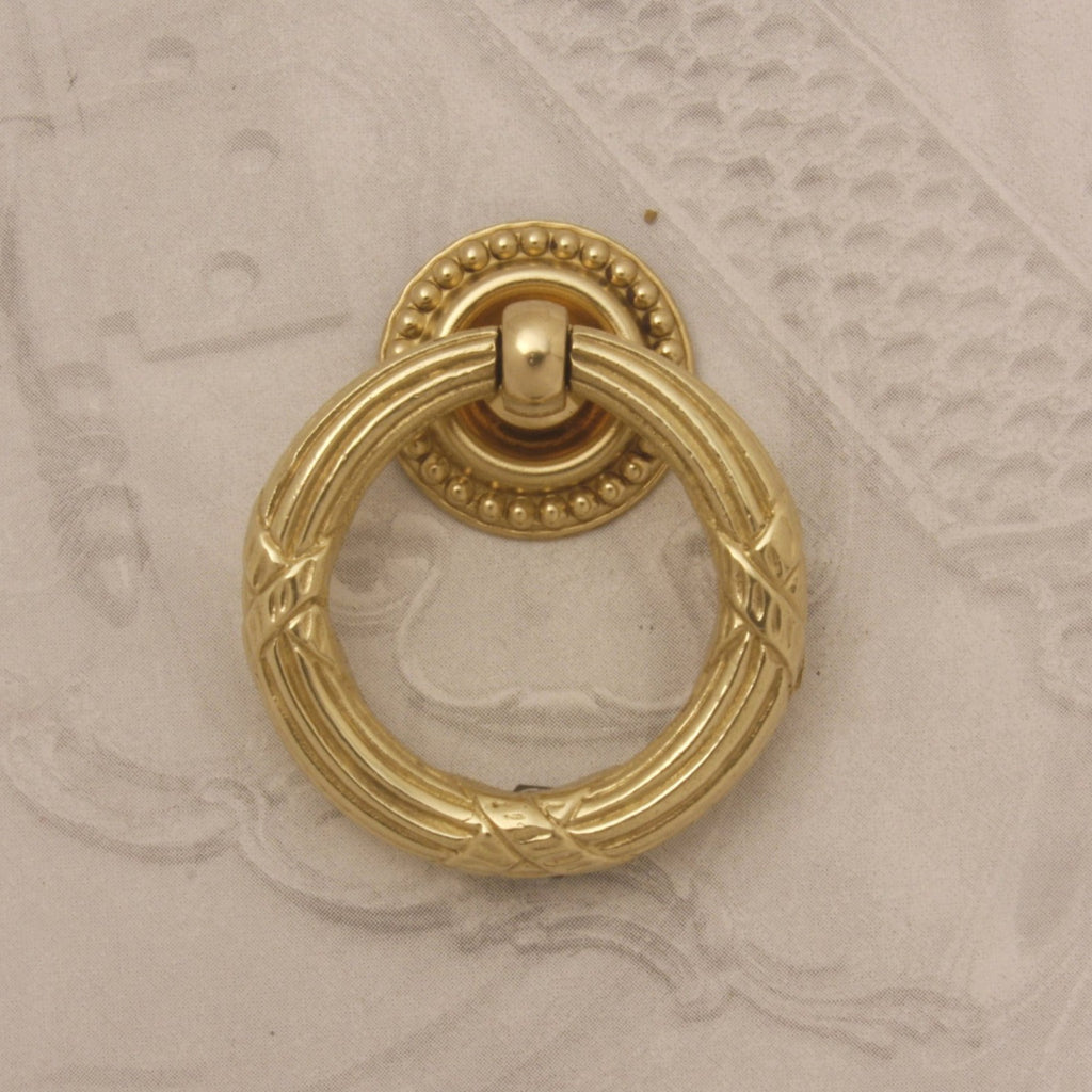 05.4122 RIBBON & REED BRASS RING PULL