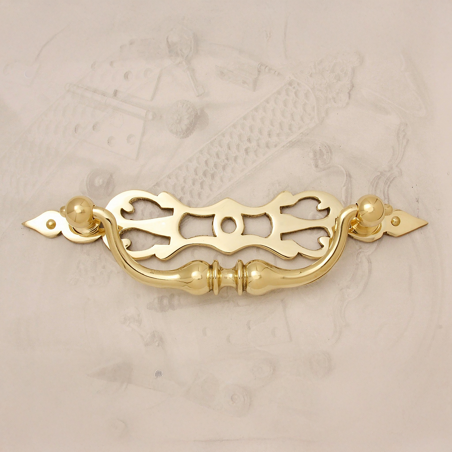 05.3132.00K2 BRASS BAIL PULL