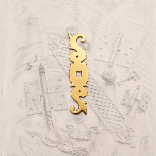 08.1277.2 BRASS ESCUTCHEON