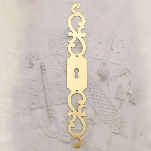 08.6.0252 & 08.6.0402 BRASS ESCUTCHEONS