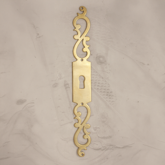08.6.202 BRASS ESCUTCHEON