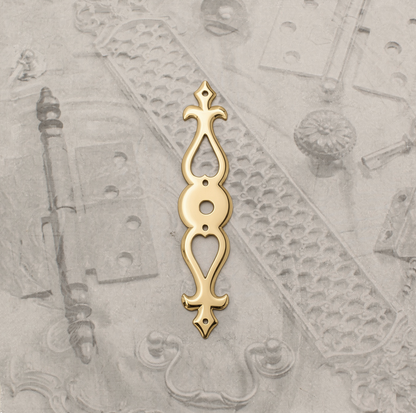 08.9877.9 BRASS RD HOLE ESCUTCHEON