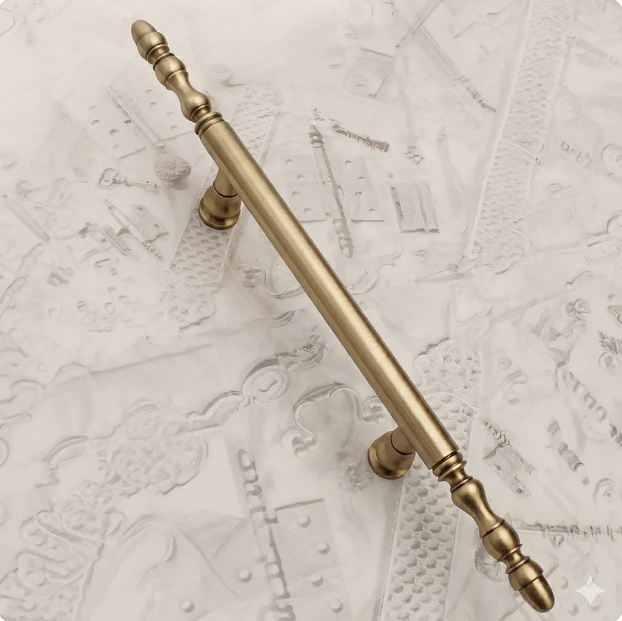 french decorative brass hardware