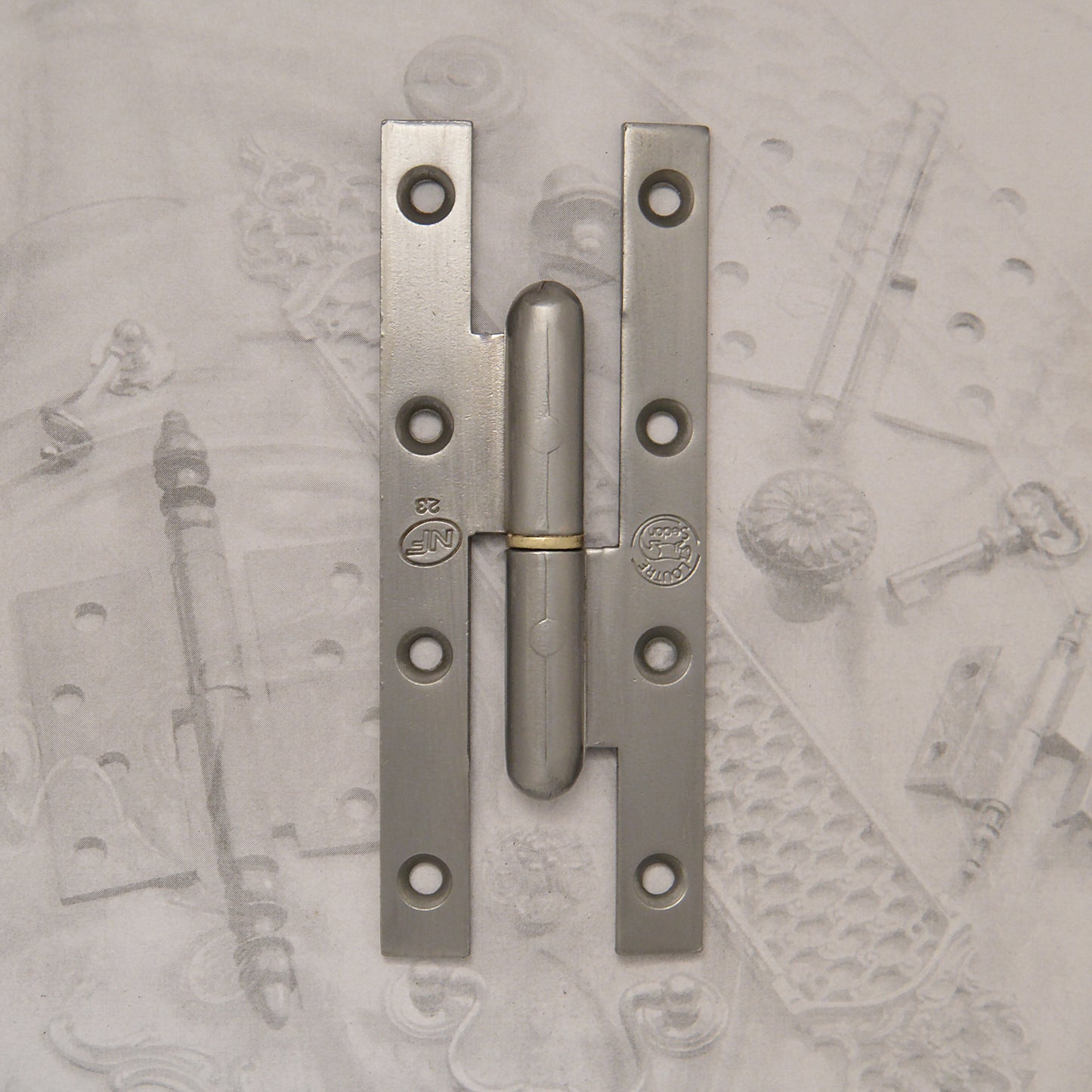 02.39 FULL MORTISED INSET IRON HINGE