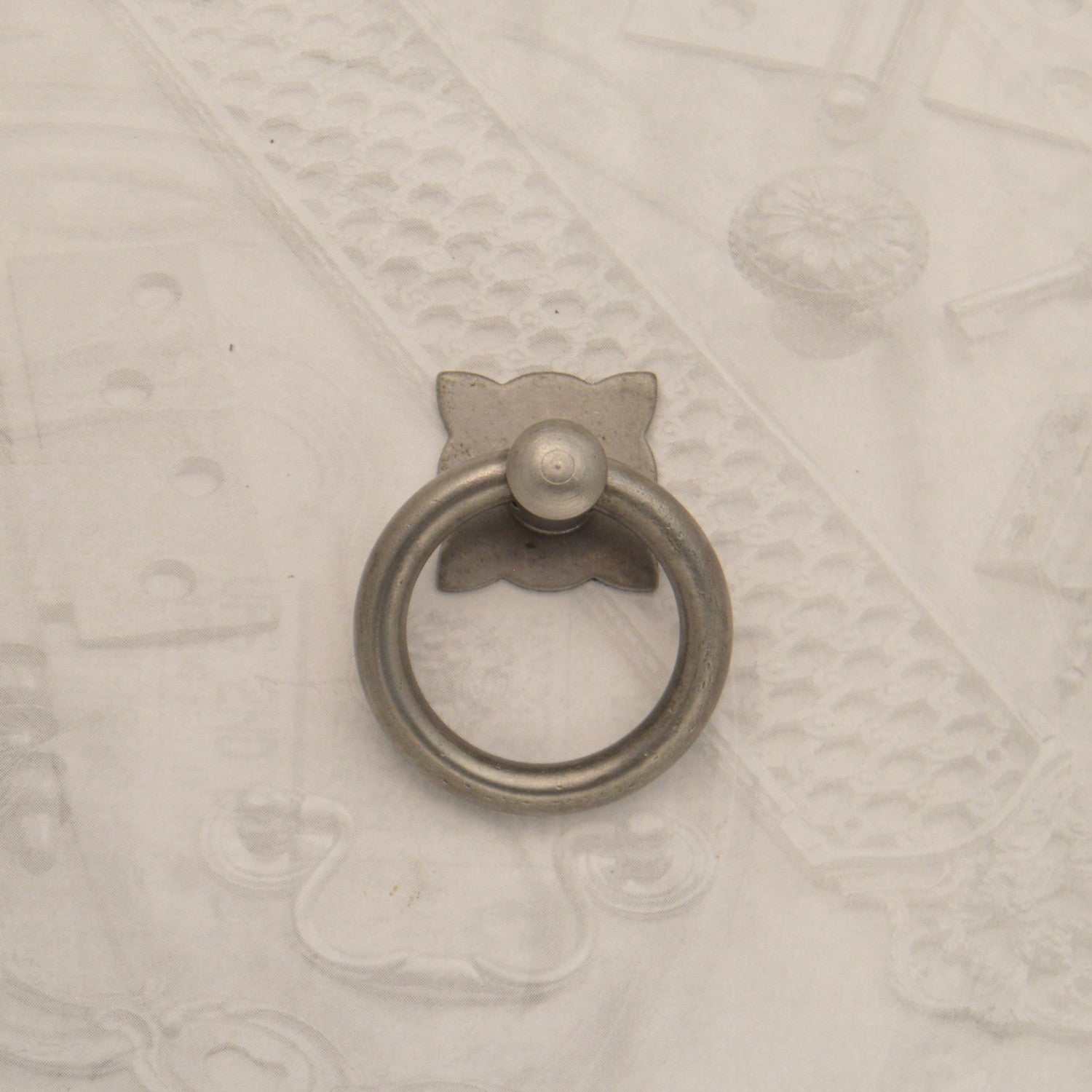 Steel iron ring pull for furniture 