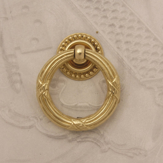 05.4122 RIBBON & REED BRASS RING PULL