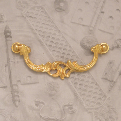 05.4530.1102 LOUIS XV BRASS PULL