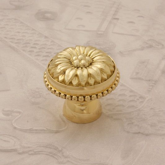 06.1287 LOUIS XVI BRASS KNOB