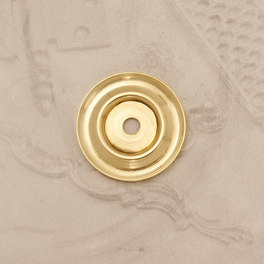 12.1500 ROUND BRASS ROSETTE
