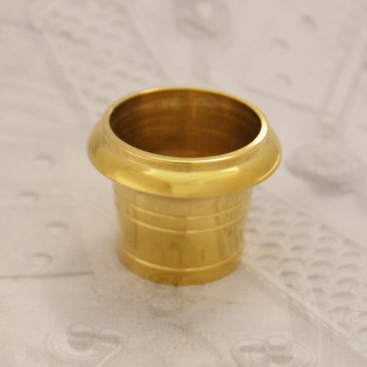 15.127 ROUND BRASS SABOT